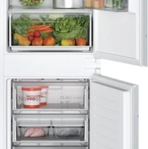 BOSCH Series 2 KIN85NSF0G Integrated 50 50 Fridge Freezer - Sliding Hinge