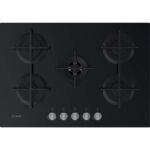 INDESIT ING 72T BK 73 cm Gas Hob - Black