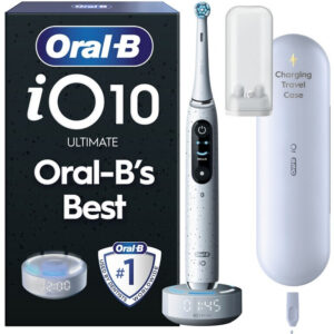 ORAL B iO Series 10 Electric Toothbrush - Stardust White