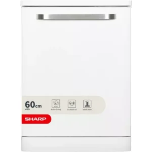 SHARP QW-DX41F47EW Full-size Dishwasher - White
