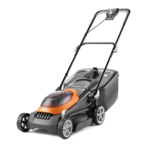 FLYMO UltraStore 380R Cordless Rotary Lawn Mower - Orange & Grey