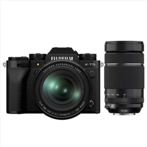 FUJIFILM X-T5 Mirrorless Camera with FUJINON XF 16-80 mm f 4 R OIS WR Lens - Black