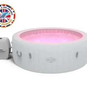 LAY-Z-SPA Paris AirJet Inflatable Hot Tub - White