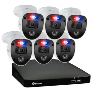 SWANN Enforcer SWDVK-846806SL-EU 8-Channel Full HD 1080p DVR Security System - 1 TB  6 Cameras