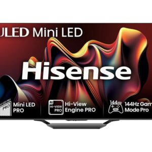 HISENSE 55U7NQTUK 55  Smart 4K Ultra HD HDR Mini LED TV with Amazon Alexa
