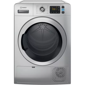 INDESIT Push&Go YT M11 92SS X UK 9 kg Heat Pump Tumble Dryer - Silver