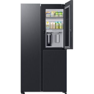 SAMSUNG Beverage Center RH69DG893EB1EU American-Style Smart Fridge Freezer - Black