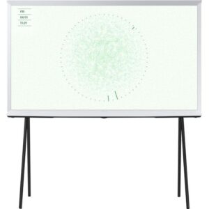 SAMSUNG The Serif QE43LS01DAUXXU 43  Smart 4K Ultra HD HDR QLED TV with Bixby & Amazon Alexa - Cloud White