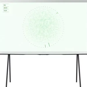 SAMSUNG The Serif QE55LS01DAUXXU 55  Smart 4K Ultra HD HDR QLED TV with Bixby & Amazon Alexa - Cloud White