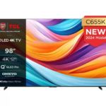 TCL 98C655K 98  Smart 4K Ultra HD HDR QLED TV with Google Assistant & Amazon Alexa