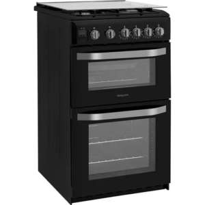 HOTPOINT HD5G00CCBK UK 50 cm Gas Cooker - Black