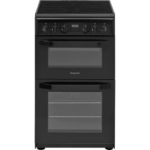 HOTPOINT HD5V93CCB 50 cm Electric Ceramic Cooker - Black