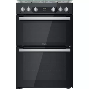 HOTPOINT HDM67G0C2CB 60 cm Gas Cooker - Black