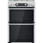 HOTPOINT HDM67G0C2CX 60 cm Gas Cooker - Inox
