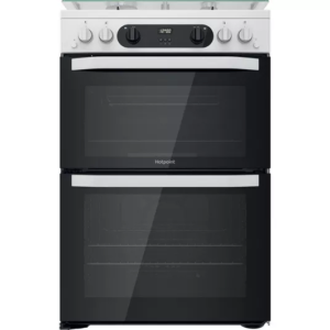 HOTPOINT HDM67G0CCW 60 cm Gas Cooker - White