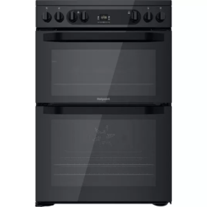 HOTPOINT HDM67V92HCB 60 cm Electric Ceramic Cooker - Black