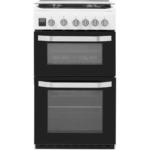 HOTPOINT Multiflow HD5G00CCW UK 50 cm Gas Cooker - White