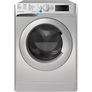 INDESIT Innex Steam Push&Go BDE 96436 SV UK 9 kg Washer Dryer - Silver