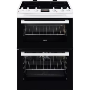 ZANUSSI ZCV66250WA 60 cm Electric Cooker - Black & White