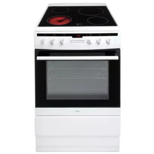 AMICA 608CE2TAW 60 cm Electric Ceramic Cooker - White