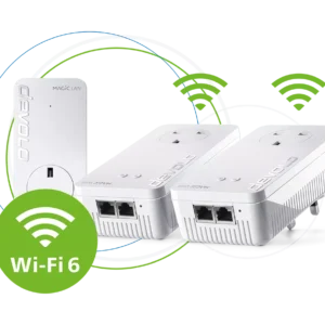 DEVOLO Magic 2 8826 WiFi 6 Powerline Starter Kit - Triple Pack