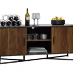 TEKNIK Canyon Lane 1371 mm TV Stand - Oak & Walnut Effect
