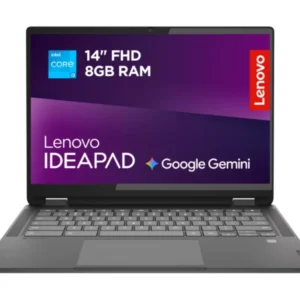 LENOVO IdeaPad Slim 3i 14" Chromebook Plus - Intel® Core™ i3, 256 GB eMMC, Grey