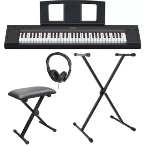 YAMAHA Piaggero NP-15 Portable Keyboard - Black