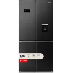 SHARP SJ-FA25IHDAD-EN Fridge Freezer - Dark Stainless Steel