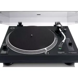 LENCO L-3828 Direct Drive Turntable - Black