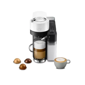 NESPRESSO by De’Longhi Vertuo Lattissima Pod ENV300.W Smart Coffee Machine - White