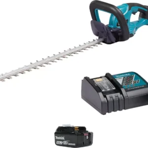 MAKITA LXT DUH507RT Cordless Hedge Trimmer with 1 Battery - Blue & Black