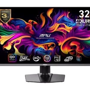 MSI MPG 321URX 4K Ultra HD 32" Quantum Dot QD-OLED Gaming Monitor - Black