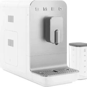 SMEG BCC13WHMUK Bean to Cup Coffee Machine - Matte White