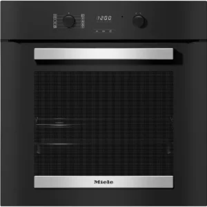 MIELE H2455B Electric Oven - Black & Stainless Steel