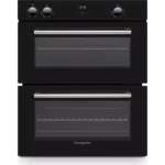 MONTPELLIER MBUDO72 Built-under Double Oven - Black