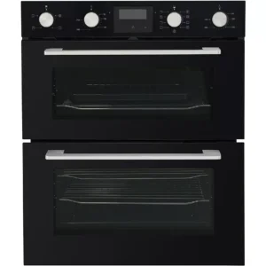 BELLING BEL BI703MFC Electric Double Oven - Black
