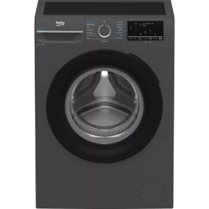 BEKO Pro EnergySpin IronFast BM3WT4841IA 8 kg 1400 Spin Washing Machine - Anthracite