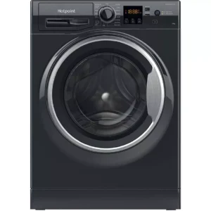 HOTPOINT Anti-Stain NSWM 1046 BS UK 10 kg 1400 Spin Washing Machine - Black