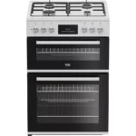 BEKO Pro FDD6231W 60 cm Dual Fuel Cooker - White