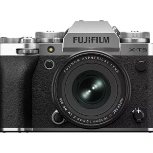 FUJIFILM X-T5 Mirrorless Camera with FUJINON XF 16-50 mm f/2.8-4 R LM WR Lens - Silver