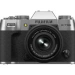 FUJIFILM X-T50 Mirrorless Camera with FUJINON XC 15-45 mm f/3.5-5.6 OIS PZ Lens - Silver