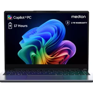 MEDION SPRCHRGD 14 S1 Elite 14" Laptop, Copilot+ PC - Snapdragon X Elite, 512 GB SSD, Grey