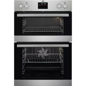 AEG SurroundCook DCB535060M Electric Double Oven - Stainless Steel