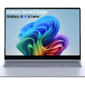 SAMSUNG Galaxy Book4 Edge 14" Refurbished Laptop, Copilot+ PC - Snapdragon X Elite, 512 GB SSD, Sapphire Blue (Very Good Condition)
