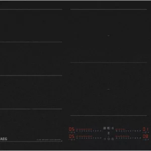 AEG 6000 FlexiBridge TI64IG00FZ 60 cm Electric Induction Hob - SaphirMatt Black