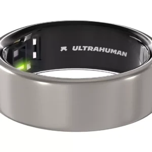 ULTRAHUMAN Ring Air - Raw Titanium, Size 7
