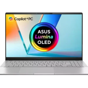 ASUS Vivobook S 15" Refurbished Laptop, Copilot+ PC - Snapdragon X Elite, 1 TB SSD, Silver (Excellent Condition)