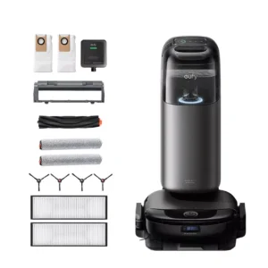 EUFY Omni S1 Pro Robot Vacuum Cleaner & All-in-One Station - Black