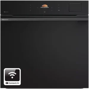 HISENSE Hi8 BlackLine BAS6AH8BUKWF Electric Steam Smart Oven - Jet Black